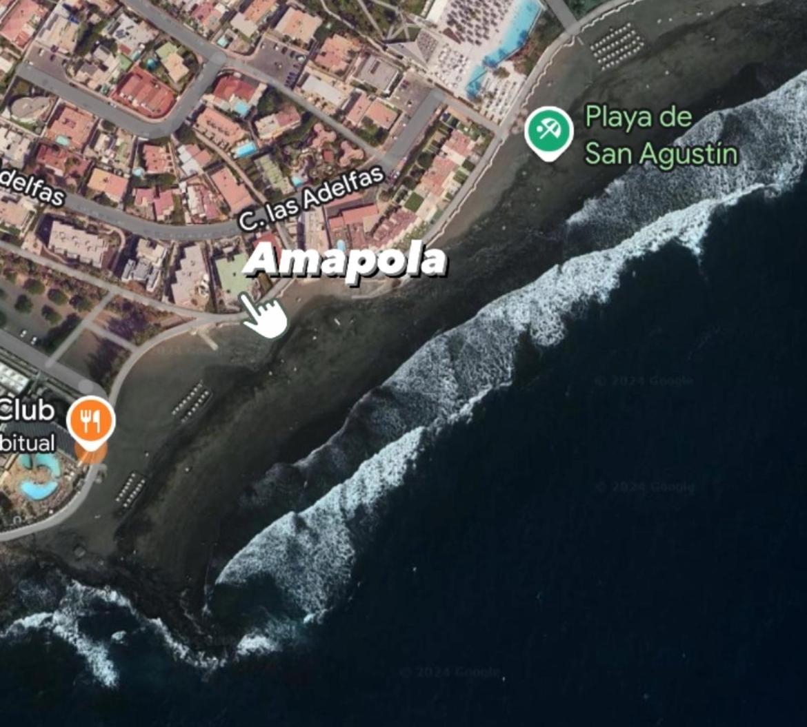 Amapola Ocean - Recien Reformado, Frente Al Mar Apartment San Agustin  Exterior photo