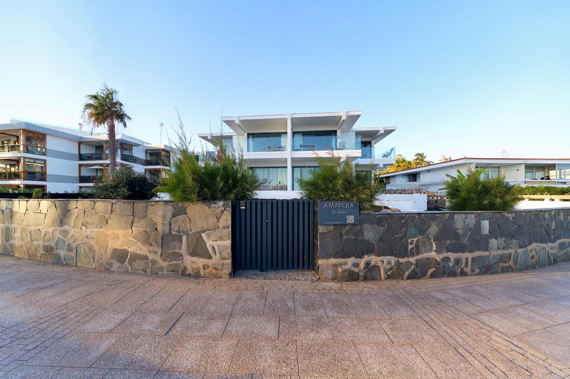 Amapola Ocean - Recien Reformado, Frente Al Mar Apartment San Agustin  Exterior photo